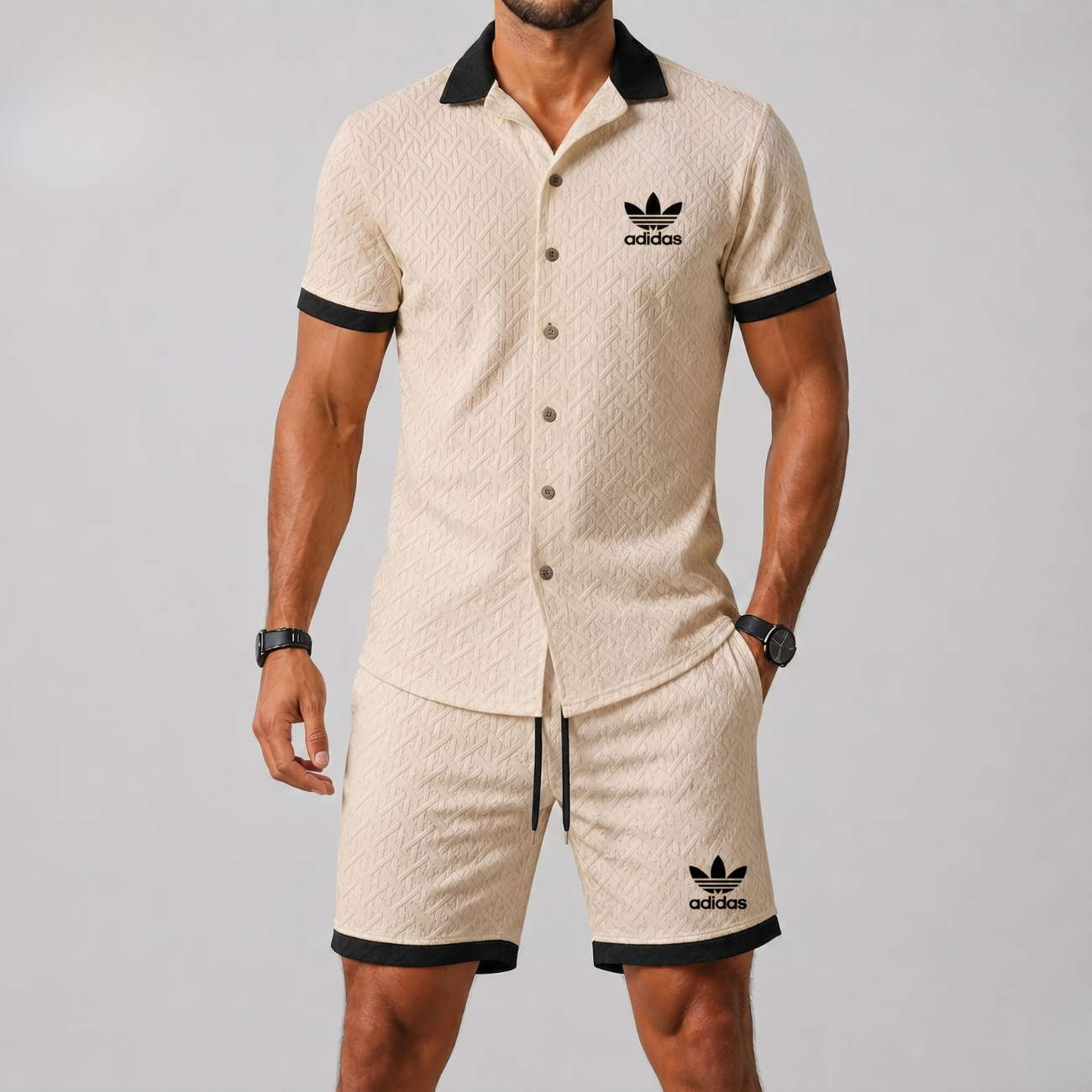 Two-piece jacquard suit - Limited-time promotion