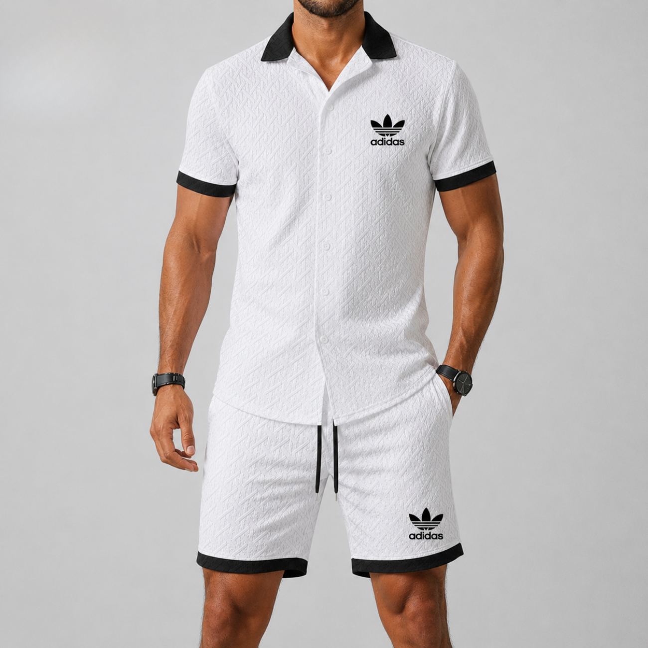 Two-piece jacquard suit - Limited-time promotion
