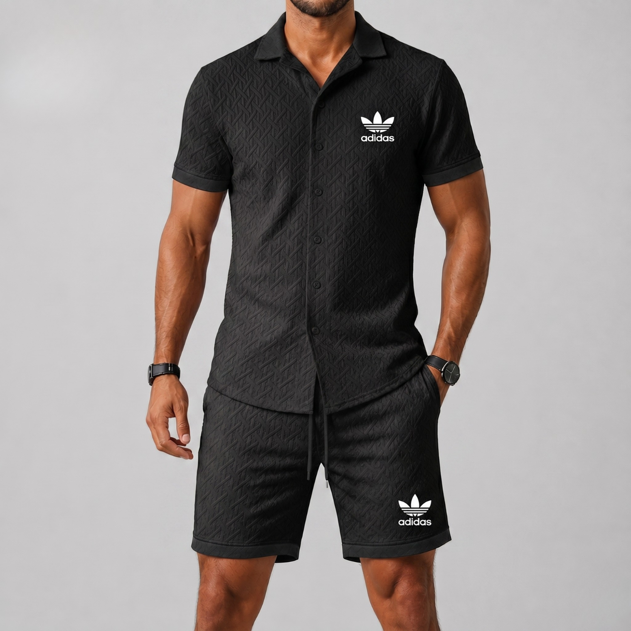 Two-piece jacquard suit - Limited-time promotion