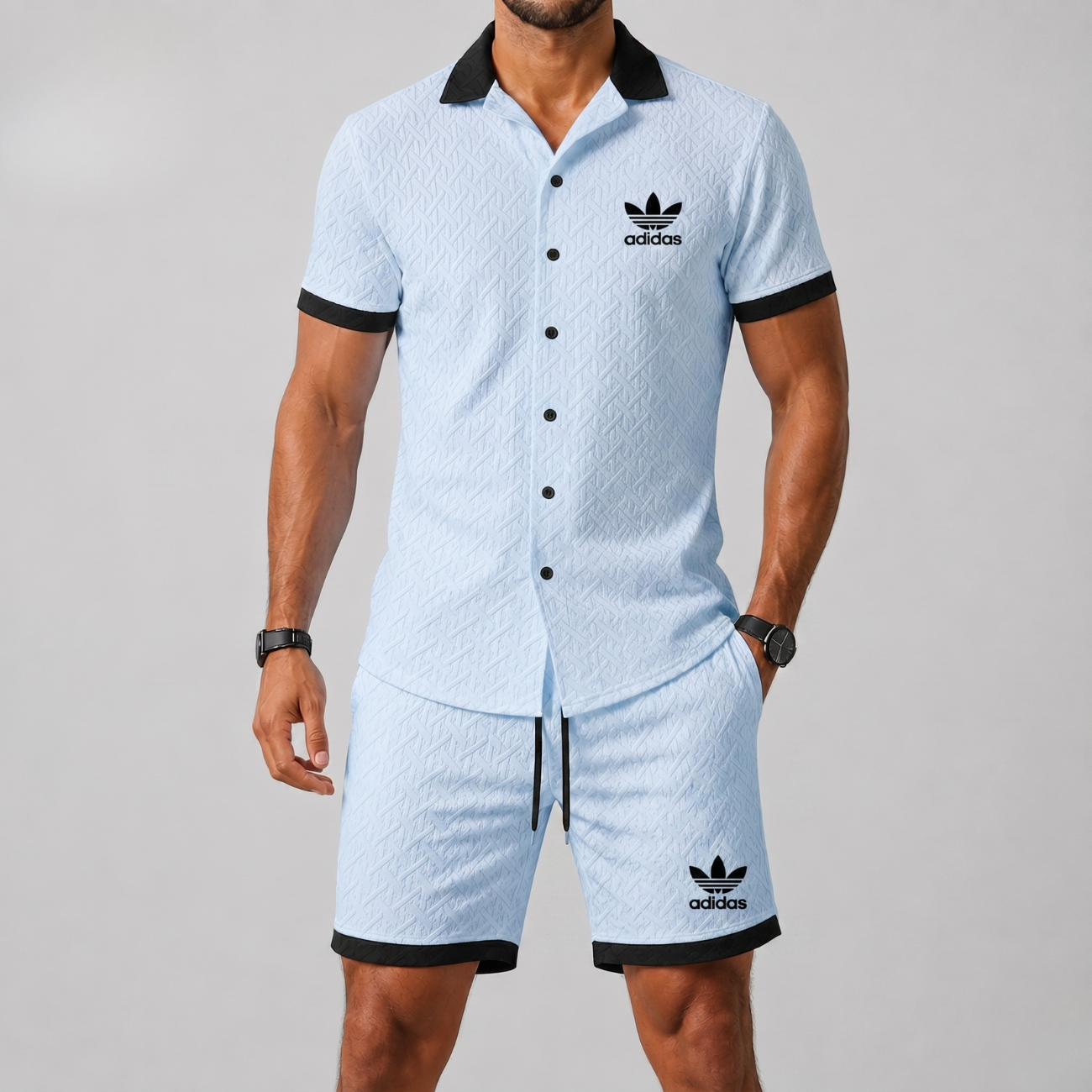 Two-piece jacquard suit - Limited-time promotion